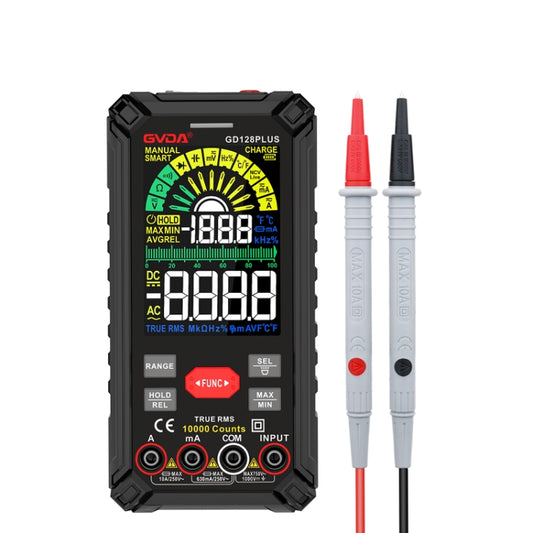 GVDA GD128PLUS Intelligent High Precision Automatic Digital Multimeter - Digital Multimeter by GVDA | Online Shopping South Africa | PMC Jewellery | Buy Now Pay Later Mobicred