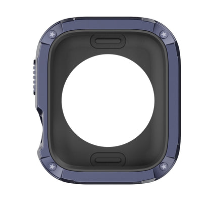 For Apple Watch Series 6 / 5 / 4 / SE 40mm 2-in-1 PC Hybrid TPU Armor Watch Case(Midnight Blue) - Watch Cases by PMC Jewellery | Online Shopping South Africa | PMC Jewellery