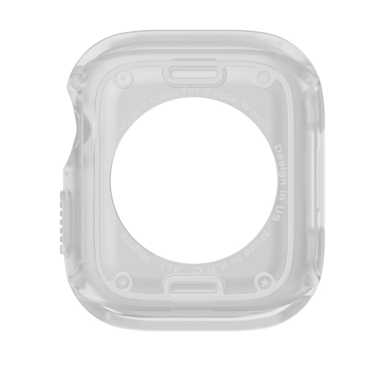 For Apple Watch Series 6 / 5 / 4 / SE 44mm 2-in-1 PC Hybrid TPU Armor Watch Case(Transparent) - Watch Cases by PMC Jewellery | Online Shopping South Africa | PMC Jewellery