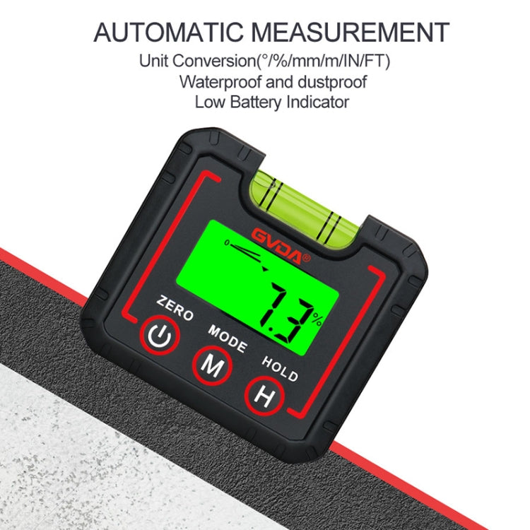 GVDA GD450M Digital Protractor 360 Degree High Precision Measuring Instrument - free shipping - PMC TechLife - Order now!