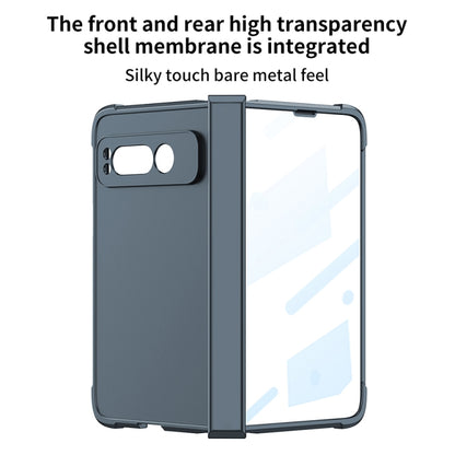 For Google Pixel Fold GKK Skin Feel Airbag Hinge Shockproof Phone Case(Green) - Google Cases by GKK | Online Shopping South Africa | PMC Jewellery