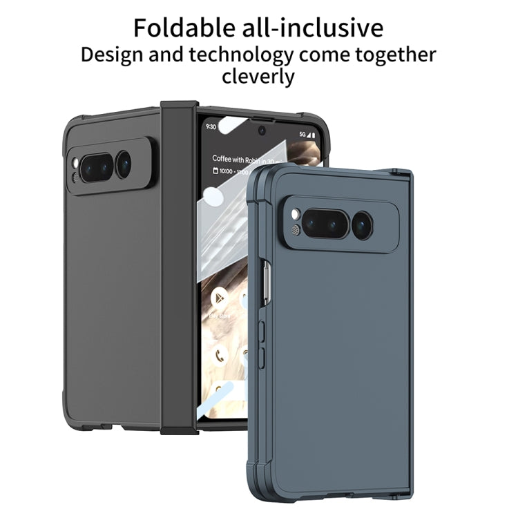 For Google Pixel Fold GKK Skin Feel Airbag Hinge Shockproof Phone Case(Green) - Google Cases by GKK | Online Shopping South Africa | PMC Jewellery