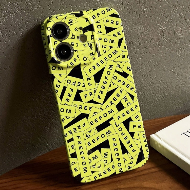 For iPhone 11 Painted Pattern Precise Hole PC Phone Case(Green Label) - free shipping - PMC TechLife - Order now!