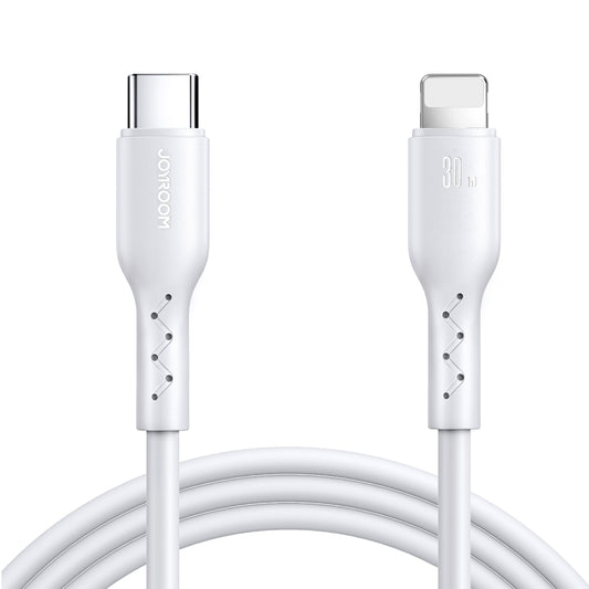 JOYROOM SA26-CL3 Flash Charge Series 30W USB-C / Type-C to 8 Pin Fast Charging Data Cable, Cable Length:3m(White) - 2 in 1 Cable by JOYROOM | Online Shopping South Africa | PMC Jewellery