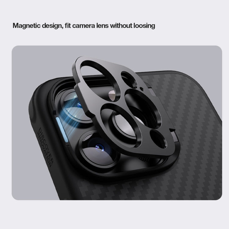 For iPhone 15 Pro NILLKIN Aramid Fiber MagSafe Magnetic Phone Case(Black) - iPhone 15 Pro Cases by NILLKIN | Online Shopping South Africa | PMC Jewellery | Buy Now Pay Later Mobicred