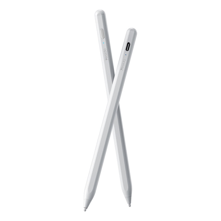 Yesido ST10 Dual Mode Active Magnetic Capacitive Stylus(White) - Stylus Pen by Yesido | Online Shopping South Africa | PMC Jewellery