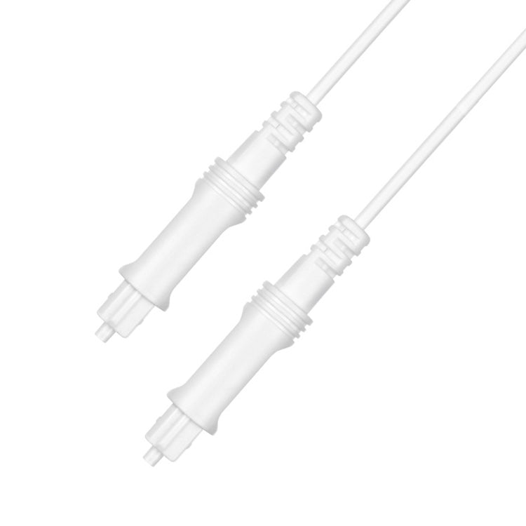 15m EMK OD2.2mm Digital Audio Optical Fiber Cable Plastic Speaker Balance Cable(White) - Audio Optical Cables by EMK | Online Shopping South Africa | PMC Jewellery