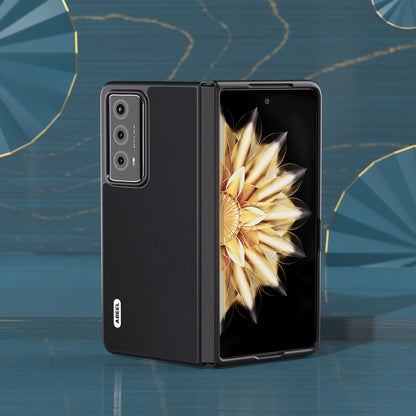 For Honor Magic V2 Genuine Silky Soft ABEEL Black Edge Phone Case(Black) - Huawei Cases by PMC Jewellery | Online Shopping South Africa | PMC Jewellery