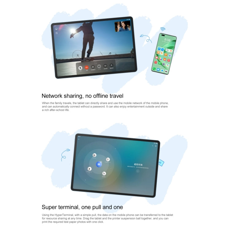 HUAWEI MatePad 11.5 inch 2023 WIFI, 8GB+128GB Diffuse Screen, HarmonyOS 3.1 Qualcomm Snapdragon 7 Gen 1 Octa Core, Not Support Google Play(Blue) - Huawei by Huawei | Online Shopping South Africa | PMC Jewellery | Buy Now Pay Later Mobicred