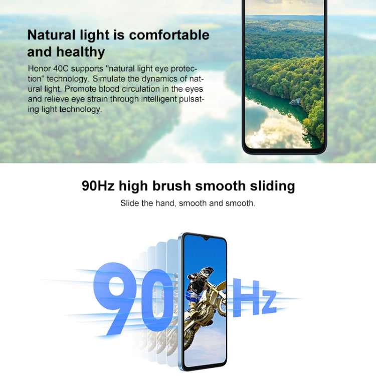 Honor Play 40C 5G, 6GB+128GB, 108MP Camera, 6.56 inch MagicOS 7.1 Snapdragon 480 Plus Octa Core up to 2.2GHz, Network: 5G, Not Support Google Play(Magic Night Black) - Honor by Huawei | Online Shopping South Africa | PMC Jewellery