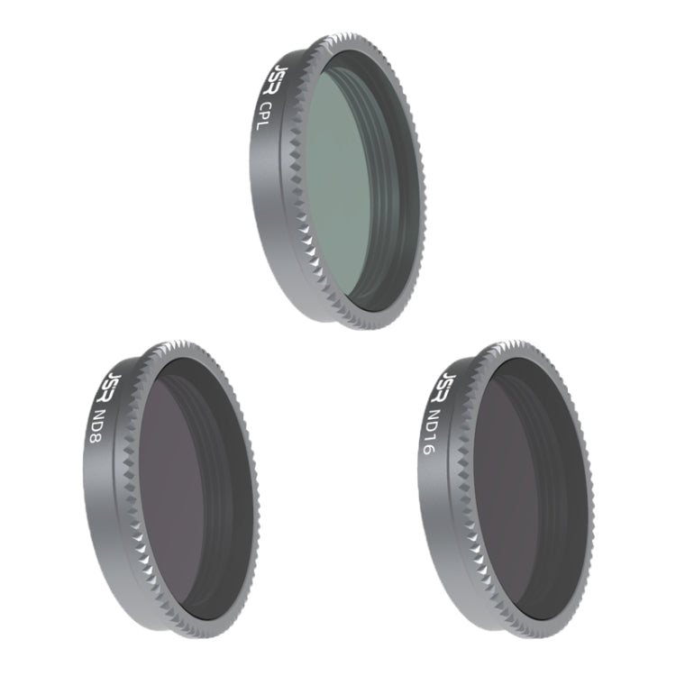 For Insta360 GO 2 / GO 3 JSR LS Series Camera Lens Filter, Filter:3 in 1 CPL ND8 ND16 - free shipping - PMC TechLife - Order now!