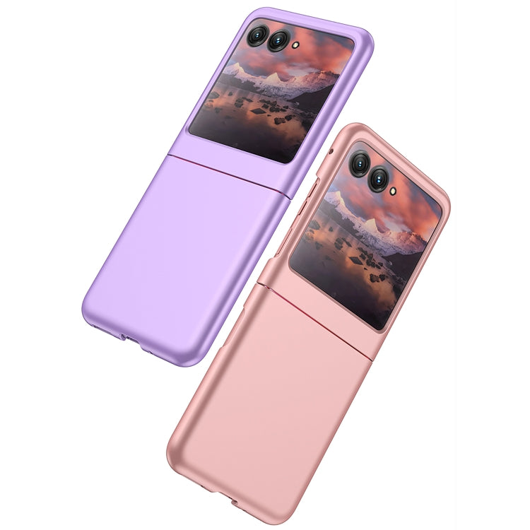 For Motorola Razr 40 Ultra GKK Ultra-thin Full Coverage Phone Case(Blue) - Motorola Cases by GKK | Online Shopping South Africa | PMC TechLife
