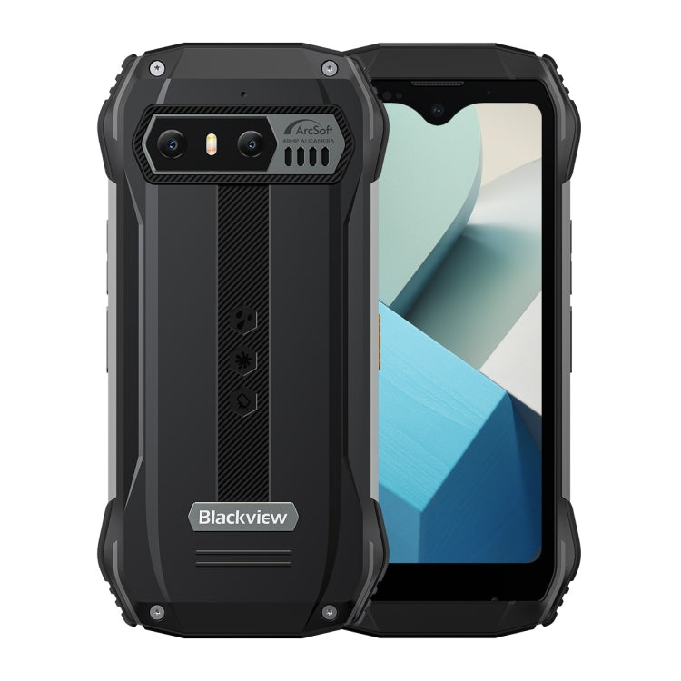 [HK Warehouse] Blackview N6000, 8GB+256GB, IP68/IP69K/MIL-STD-810H, 4.3 inch Android 13 MediaTek MTK6789 Helio G99 Octa Core, Network: 4G, OTG, NFC(Black) - Blackview by Blackview | Online Shopping South Africa | PMC Jewellery