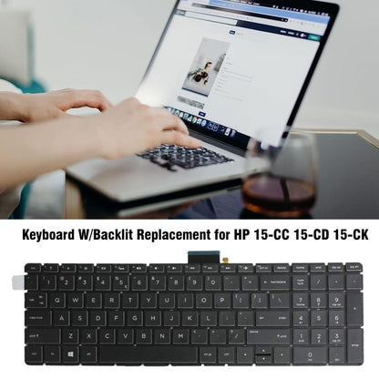 For HP 15-CC / 15-CD / 15-CK US Version Laptop Backlight Keyboard - HP Spare Parts by PMC Jewellery | Online Shopping South Africa | PMC Jewellery