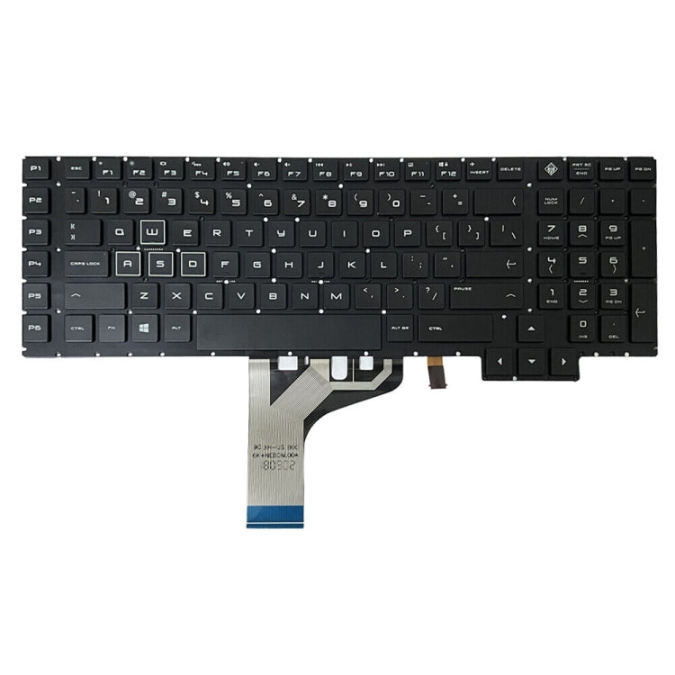 For HP Omen 17-AN / 17-AN011DX US Version Laptop Backlight Keyboard - HP Spare Parts by PMC TechLife | Online Shopping South Africa | PMC TechLife