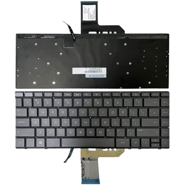 For HP Spectre X360 15-BL US Version Laptop Backlight Keyboard - HP Spare Parts by PMC TechLife | Online Shopping South Africa | PMC TechLife