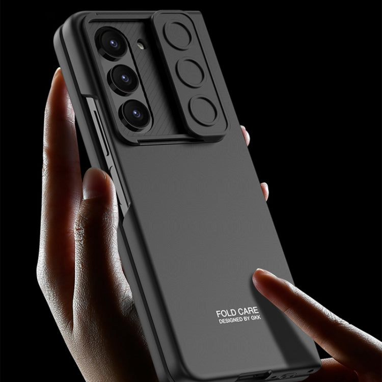 For Samsung Galaxy Z Fold5 GKK Integrated Ultra-thin Sliding Camshield Flip Phone Case(Black) - free shipping - PMC TechLife - Order now!