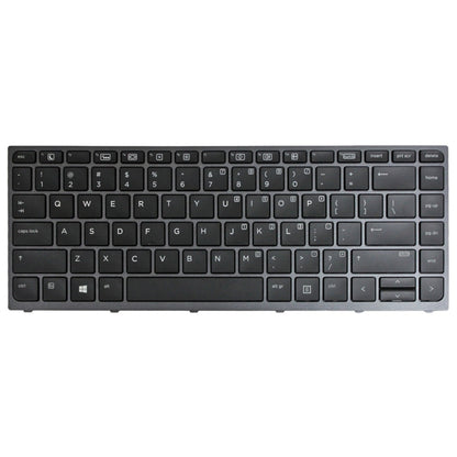 For HP Zbook Studio G3 Grey Frame US Version Laptop Backlight Keyboard - HP Spare Parts by PMC Jewellery | Online Shopping South Africa | PMC Jewellery