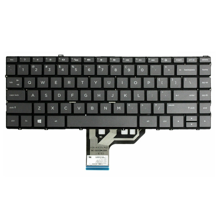 For HP 13-W Brown US Version Laptop Keyboard - HP Spare Parts by PMC TechLife | Online Shopping South Africa | PMC TechLife