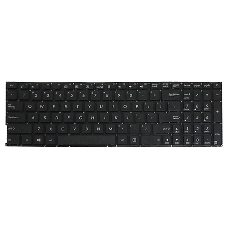 For ASUS X540 US Version Laptop Keyboard(Black) - Asus Spare Parts by PMC Jewellery | Online Shopping South Africa | PMC Jewellery