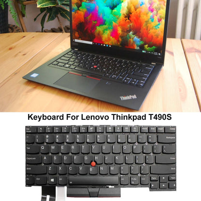 For Lenovo Thinkpad T490S T495S E490S US Version Laptop Keyboard - Lenovo Spare Parts by PMC Jewellery | Online Shopping South Africa | PMC Jewellery