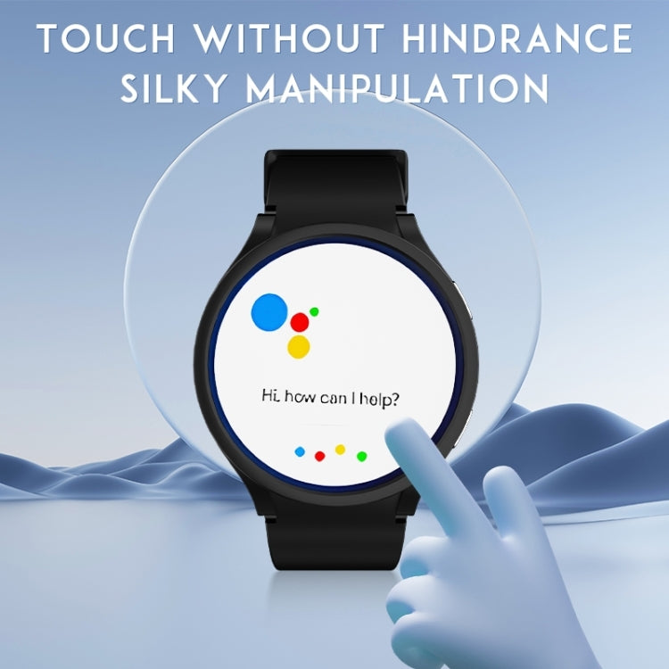 For Samsung Galaxy Watch 6 44mm Half-inclusive PC Watch Protective Case(White) - Watch Cases by PMC TechLife | Online Shopping South Africa | PMC TechLife