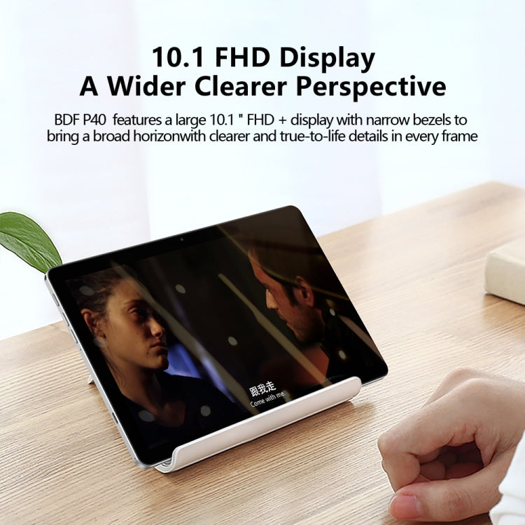 BDF P40 4G LTE Tablet PC 10.1 inch, 8GB+128GB, Android 11 MTK6755 Octa Core, Support Dual SIM, EU Plug(Blue) - free shipping - PMC TechLife - Order now!