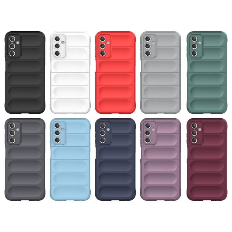 For Samsung Galaxy A25 5G Magic Shield TPU + Flannel Phone Case(Dark Blue) - free shipping - PMC TechLife - Order now!