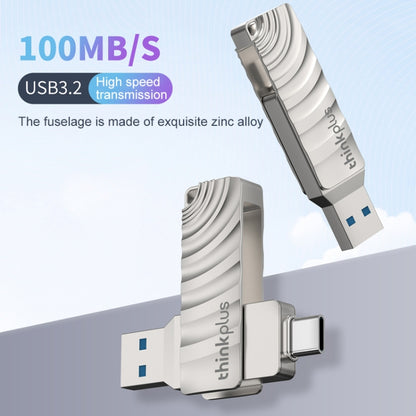 Lenovo Thinkplus MU232 USB 3.2 + USB-C / Type-C Dual Head Flash Drive, Memory:256GB - USB Flash Drives by Lenovo | Online Shopping South Africa | PMC Jewellery | Buy Now Pay Later Mobicred