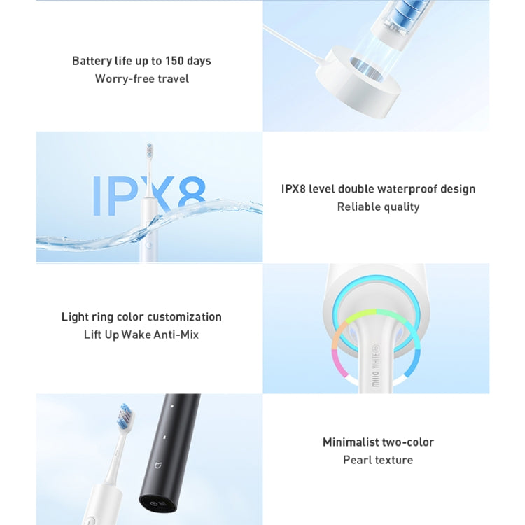 Original Xiaomi Mijia T501 Sonic Electric Toothbrush(White) - Toothbrushes by Xiaomi | Online Shopping South Africa | PMC Jewellery | Buy Now Pay Later Mobicred