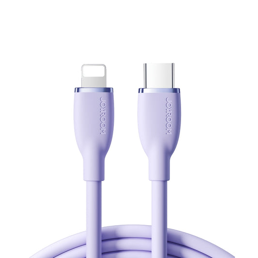 JOYROOM SA29-CL3 30W USB-C/Type-C to 8 Pin Liquid Silicone Fast Charging Data Cable, Length: 1.2m(Purple) - 2 in 1 Cable by JOYROOM | Online Shopping South Africa | PMC Jewellery