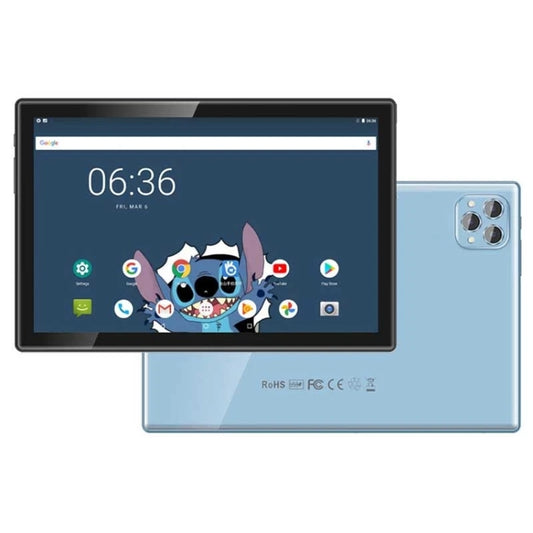 BDF P50 4G LTE Tablet PC 10.1 inch, 8GB+128GB, Android 11 MTK6755 Octa Core, Support Dual SIM, EU Plug(Blue) - BDF by BDF | Online Shopping South Africa | PMC Jewellery