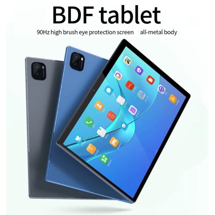 BDF P90 4G LTE Tablet PC 10.1 inch, 8GB+256GB, Android 12 MTK6762 Octa Core, Support Dual SIM, EU Plug(Blue) - free shipping - PMC TechLife - Order now!
