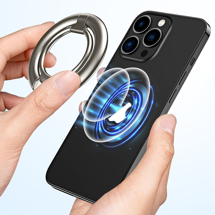 Electroplated Metal Magnetic Ring Holder(Rose Gold) - free shipping - PMC TechLife - Order now!