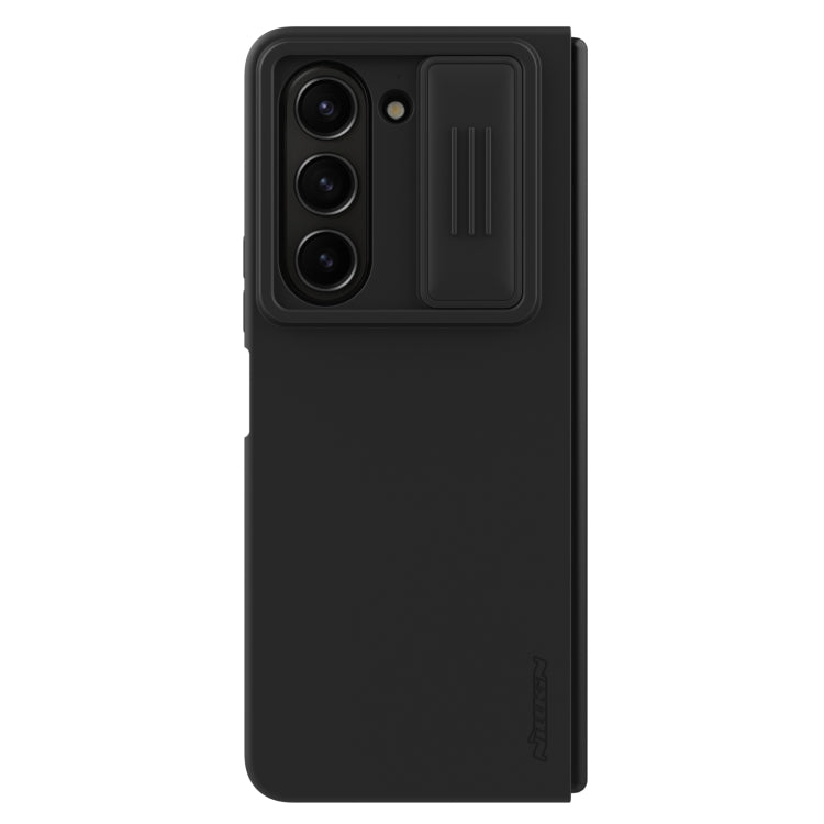 For Samsung Galaxy Z Fold5 NILLKIN CamShield Liquid Silicone + PC Full Coverage Phone Case(Black) - Galaxy Z Fold5 Cases by NILLKIN | Online Shopping South Africa | PMC Jewellery