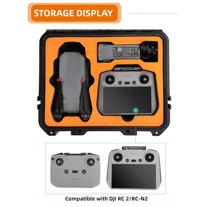 For DJI Air 3 Sunnylife Safety Carrying Case Large Capacity Waterproof Shock-proof Hard Travel Case Standard Version - Carry Cases & Bags by Sunnylife | Online Shopping South Africa | PMC Jewellery | Buy Now Pay Later Mobicred