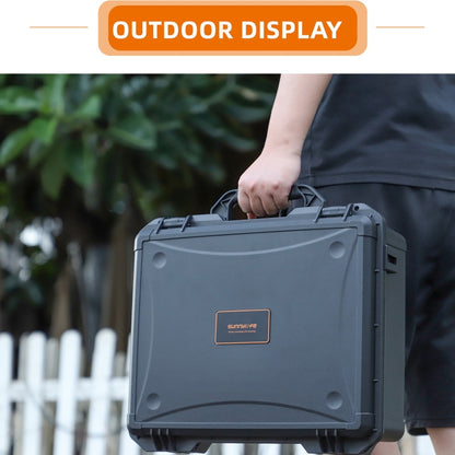 For DJI Air 3 Sunnylife Safety Carrying Case Large Capacity Waterproof Shock-proof Hard Travel Case Standard Version - Carry Cases & Bags by Sunnylife | Online Shopping South Africa | PMC Jewellery | Buy Now Pay Later Mobicred