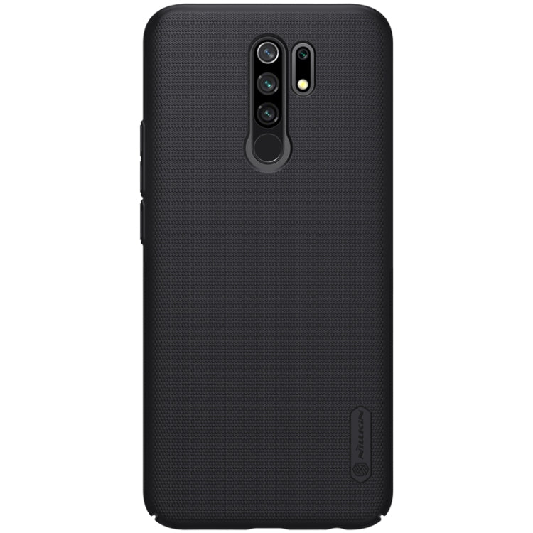 For Xiaomi Redmi 9 NILLKIN Frosted Concave-convex Texture PC Protective Case(Black) - Xiaomi Cases by NILLKIN | Online Shopping South Africa | PMC Jewellery