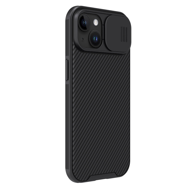 For iPhone 15 NILLKIN CamShield Pro Magnetic Magsafe Phone Case(Black) - iPhone 15 Cases by NILLKIN | Online Shopping South Africa | PMC TechLife | Buy Now Pay Later Mobicred