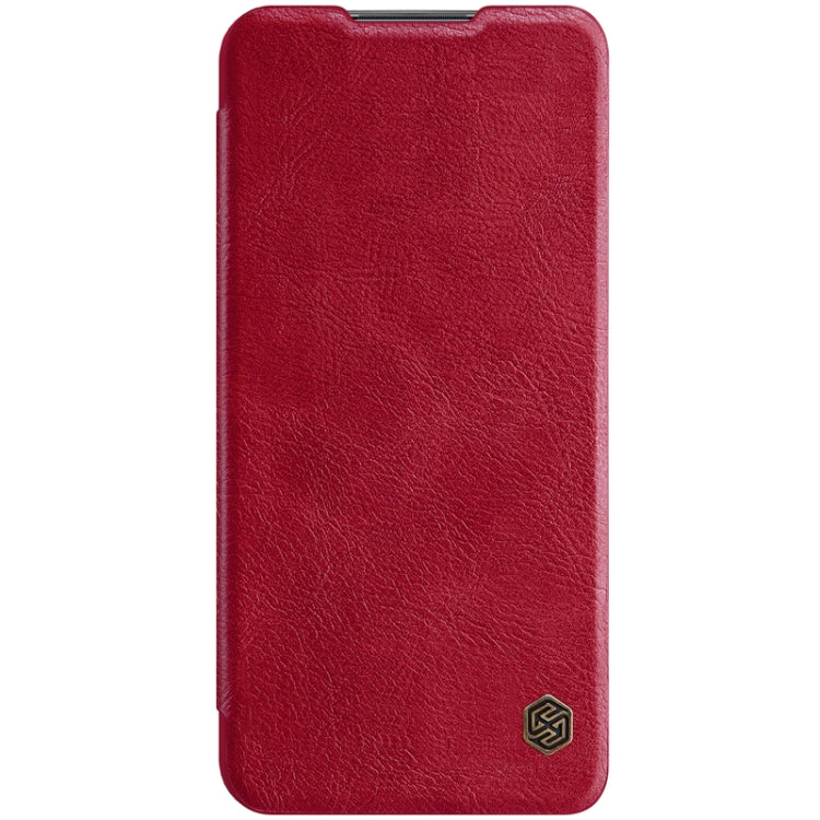 For Xiaomi Redmi 9 NILLKIN QIN Series Crazy Horse Texture Horizontal Flip Leather Case with Card Slot(Red) - Xiaomi Cases by NILLKIN | Online Shopping South Africa | PMC Jewellery