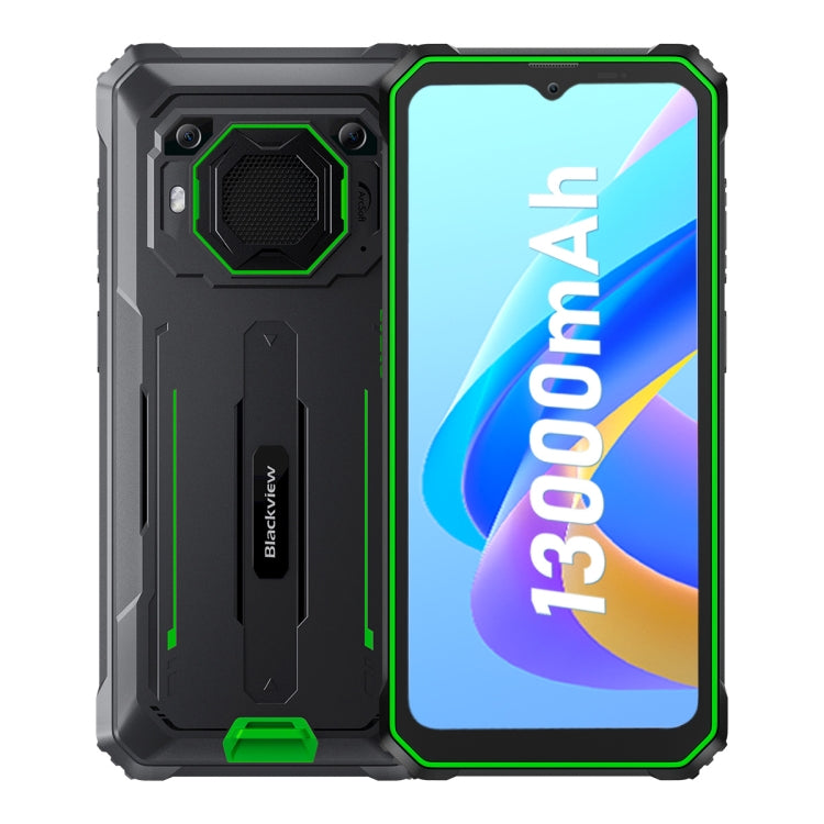 [HK Warehouse] Blackview BV6200 Pro, 6GB+128GB, IP68/IP69K/MIL-STD-810H, 6.56 inch Android 13 MediaTek Helio P35 Octa Core, Network: 4G, OTG(Green) - Blackview by Blackview | Online Shopping South Africa | PMC Jewellery