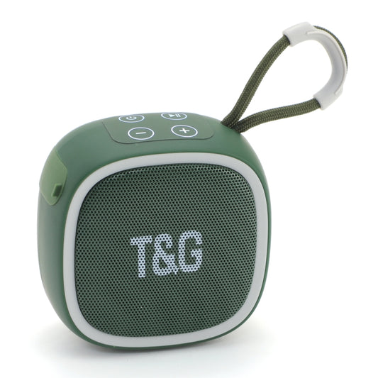 T&G TG659 Outdoor Portable TWS Mini Bluetooth Speaker(Dark Green) - Mini Speaker by T&G | Online Shopping South Africa | PMC Jewellery