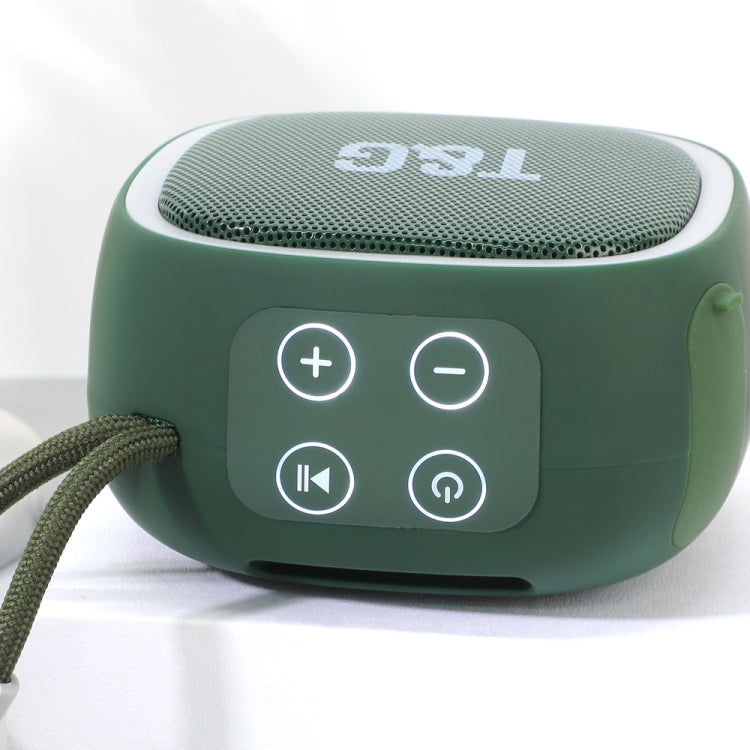 T&G TG659 Outdoor Portable TWS Mini Bluetooth Speaker(Dark Green) - Mini Speaker by T&G | Online Shopping South Africa | PMC TechLife