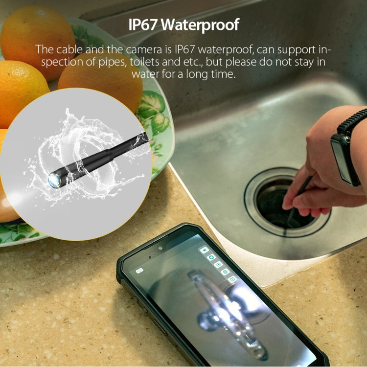 Ulefone Endoscope E1 IP67 Waterproof 3 in 1 Endoscope for Ulefone Power Armor 21 / 19 / 18T / 16 Pro / 13 / Armor Pad(Black) - free shipping - PMC TechLife - Order now!