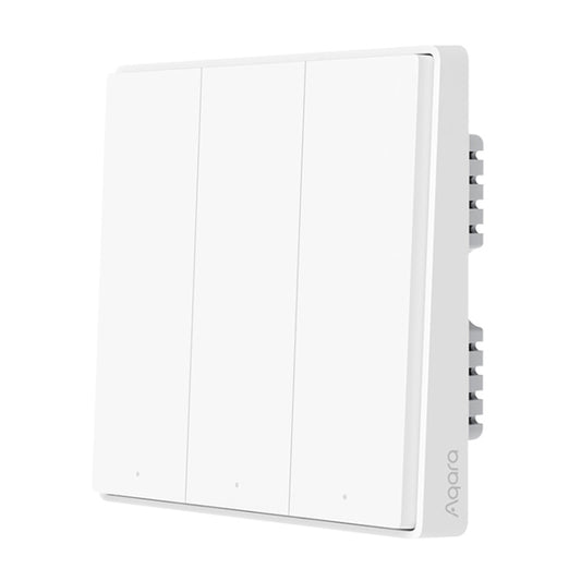 Original Xiaomi Youpin Aqara Smart Wall Switch D1, Zero FireWire Three Button Version - Smart Switch by Xiaomi | Online Shopping South Africa | PMC Jewellery | Buy Now Pay Later Mobicred