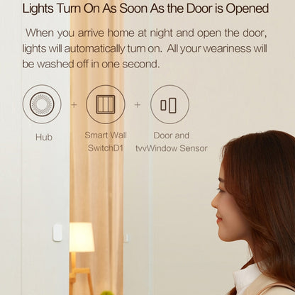 Original Xiaomi Youpin Aqara Smart Wall Switch D1, Zero FireWire Three Button Version - Smart Switch by Xiaomi | Online Shopping South Africa | PMC Jewellery