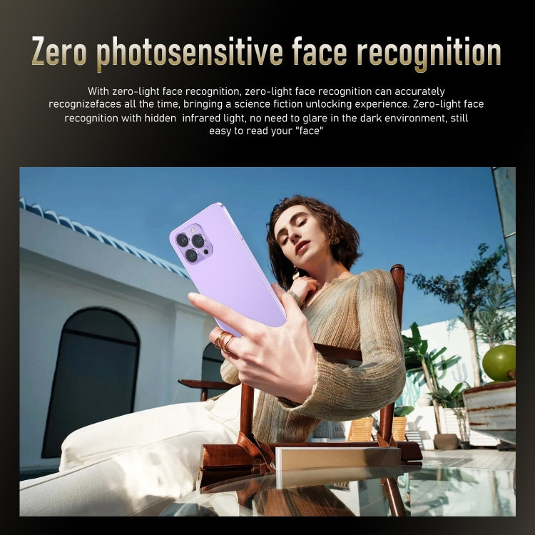 i15 Pro Max / N85, 1GB+16GB, 6.1 inch Screen, Face Identification, Android  8.1 MTK6580A Quad Core, Network: 3G, Dual SIM(Gold) -  by PMC TechLife | Online Shopping South Africa | PMC TechLife | Buy Now Pay Later Mobicred