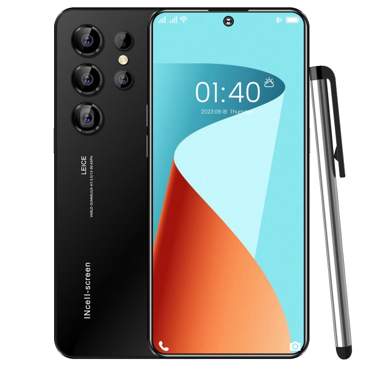 S23 Ultra / U19, 3GB+64GB, 6.53 inch Screen, Face ID & Side Fingerprint Identification, Android 9.1 MTK6753 Octa Core, Network: 4G, Dual SIM(Black) -  by PMC Jewellery | Online Shopping South Africa | PMC Jewellery | Buy Now Pay Later Mobicred