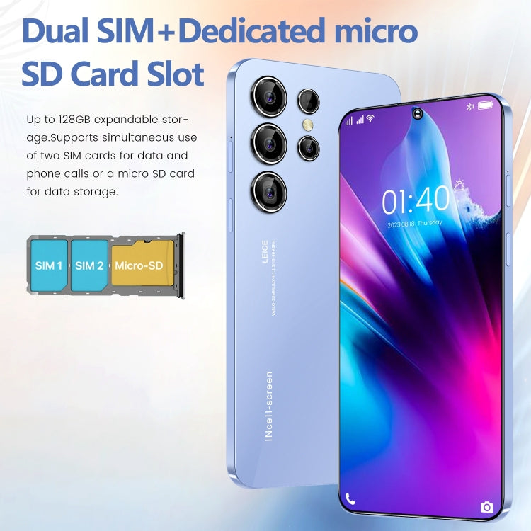 S23 Ultra / U19, 3GB+64GB, 6.53 inch Screen, Face ID & Side Fingerprint Identification, Android 9.1 MTK6753 Octa Core, Network: 4G, Dual SIM(Black) -  by PMC TechLife | Online Shopping South Africa | PMC TechLife | Buy Now Pay Later Mobicred