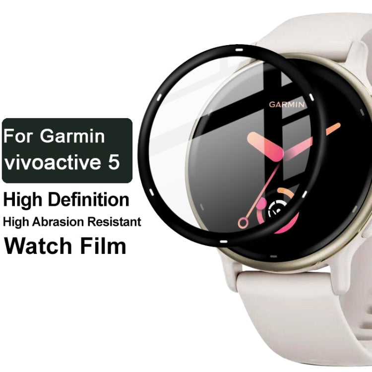 Compatible with Garmin Vivoactive 5 IMAK HD High Transparent Wear-resistant Watch Screen Protective Film - free shipping - PMC TechLife - Order now!